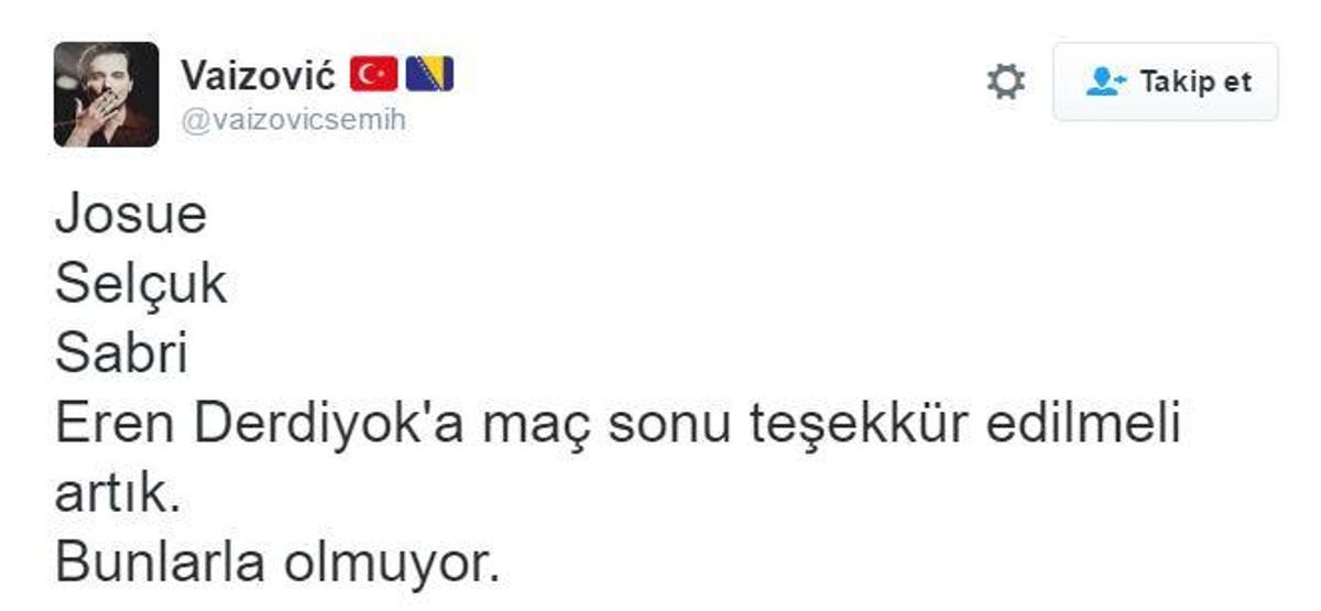 Eren Derdiyokun golleri taraftarı memnun etmedi