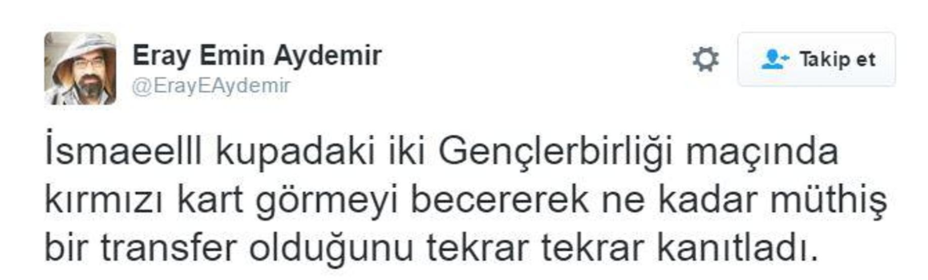 İsmail Köybaşı sosyal medyada gündem oldu