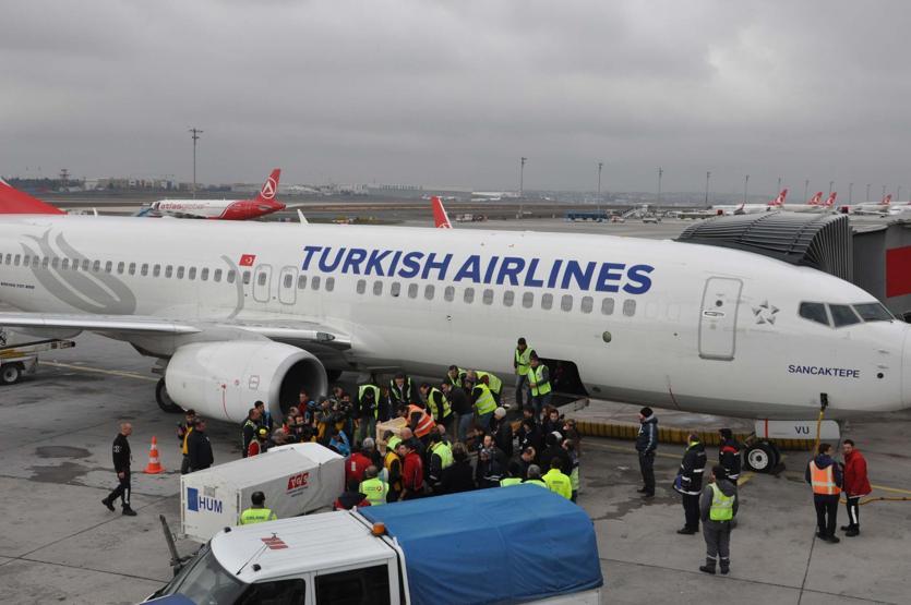 ACT pilotlarının cenazeleri getirildi