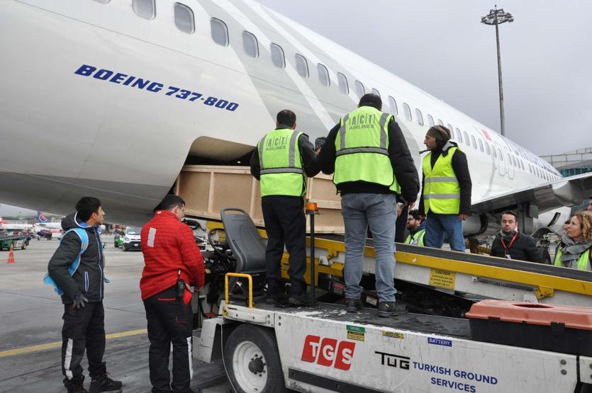 ACT pilotlarının cenazeleri getirildi