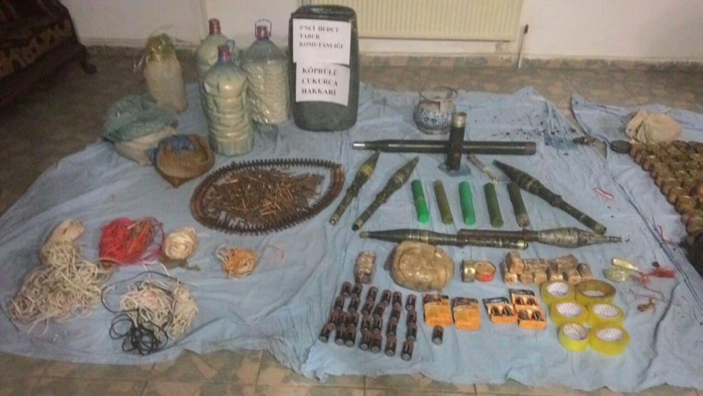 PKK sığınağından bunlar çıktı