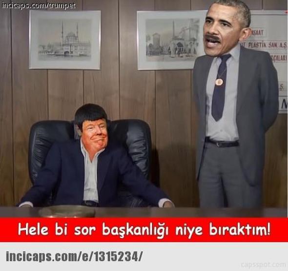 Obamanın gidişi Trumpın gelişine dair yapılmış en komik 17 caps