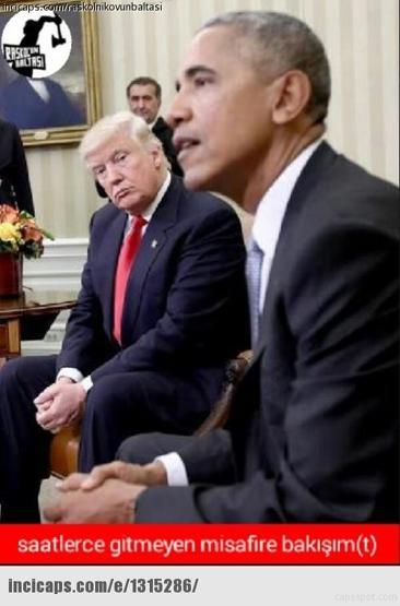 Obamanın gidişi Trumpın gelişine dair yapılmış en komik 17 caps