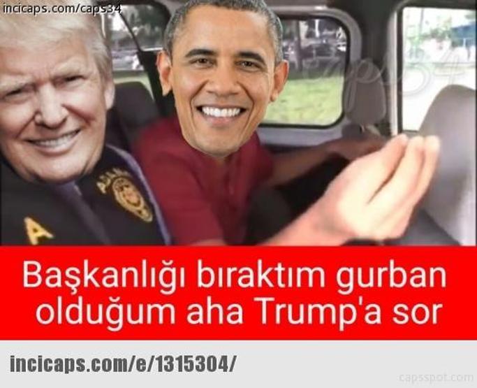 Obamanın gidişi Trumpın gelişine dair yapılmış en komik 17 caps