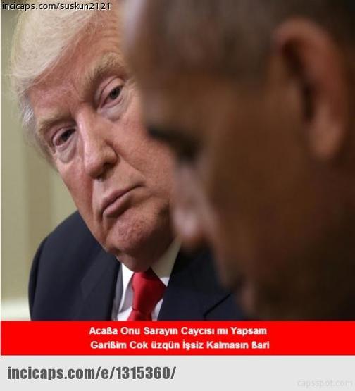 Obamanın gidişi Trumpın gelişine dair yapılmış en komik 17 caps