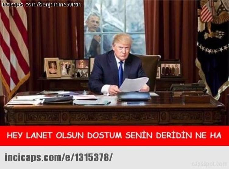 Obamanın gidişi Trumpın gelişine dair yapılmış en komik 17 caps
