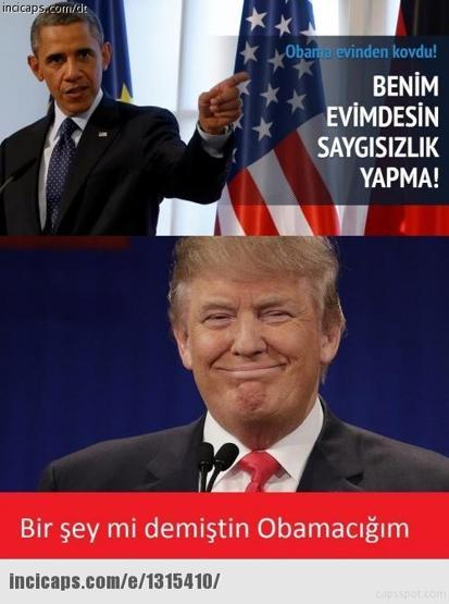 Obamanın gidişi Trumpın gelişine dair yapılmış en komik 17 caps