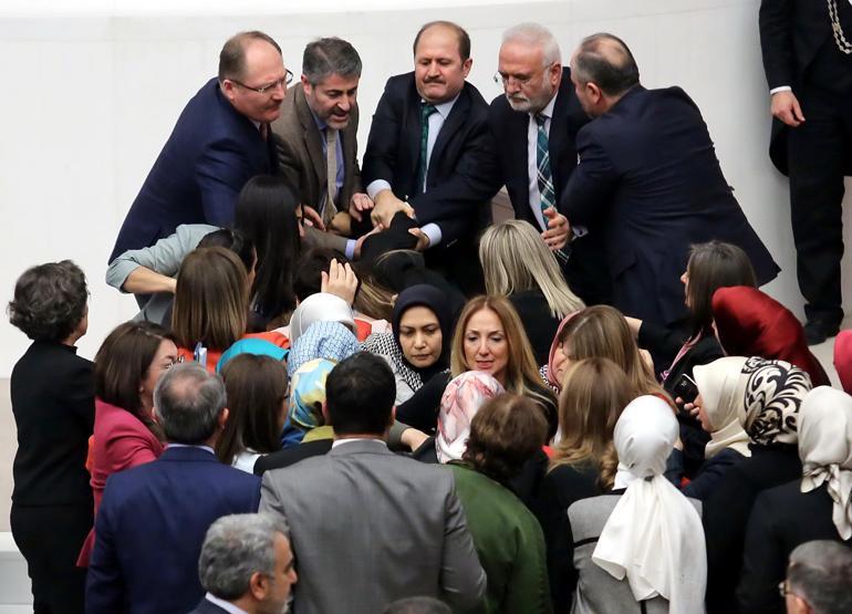 AK Partili Enç, TBMMdeki olayı anlattı