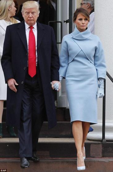 Melania Trumpın seçimi Ralph Lauren