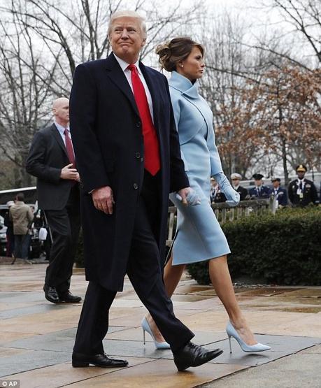 Melania Trumpın seçimi Ralph Lauren