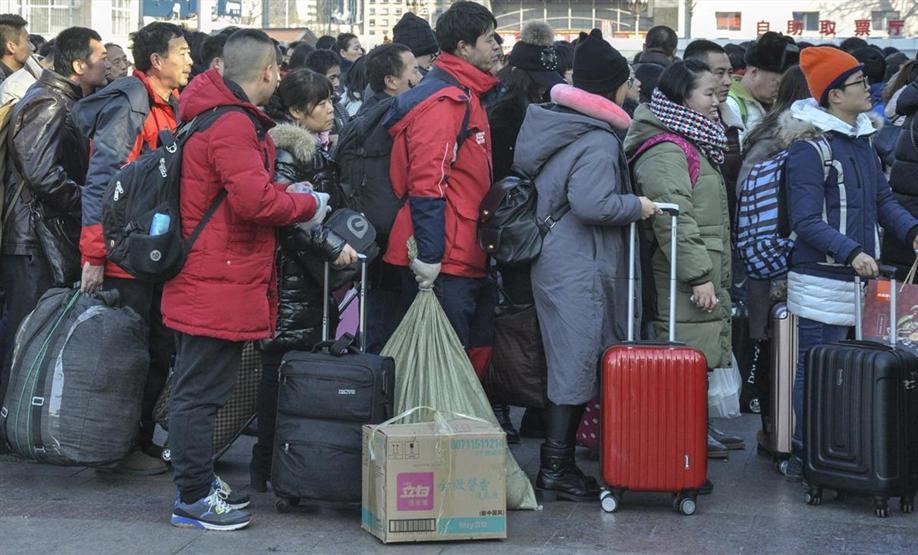 Çinde dünyanın en büyük iç göç hareketi