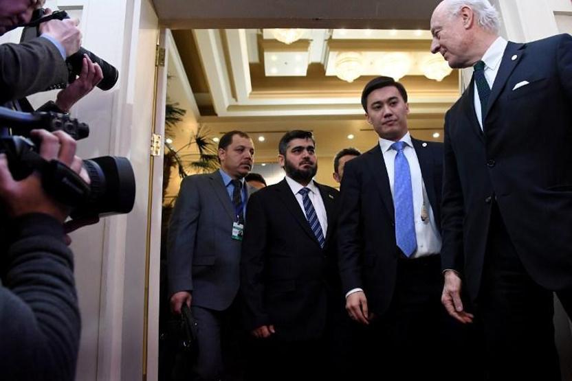 Astanada Suriyeli muhaliflerden son dakika kararı
