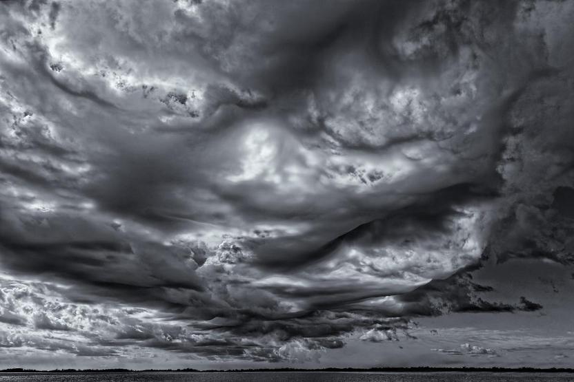 Tablo değil, gerçek bir gökyüzü: Asperatus Bulutları