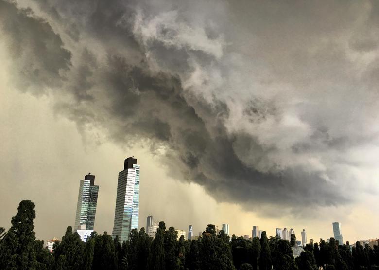 Tablo değil, gerçek bir gökyüzü: Asperatus Bulutları