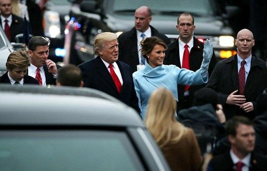 Trumpın korumasında dikkat çeken detay