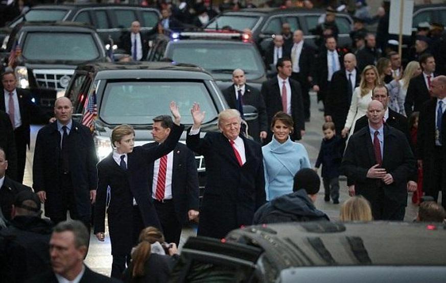 Trumpın korumasında dikkat çeken detay