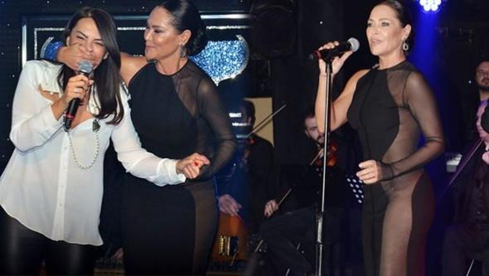 Hülya Avşar’ın kıyafeti geceye damga vurdu
