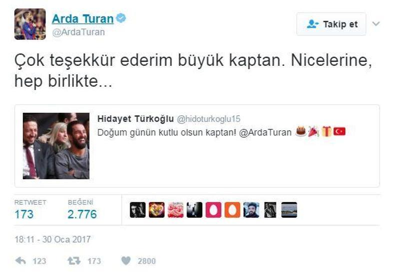Mondragondan Arda Turana mesaj: Hermanito