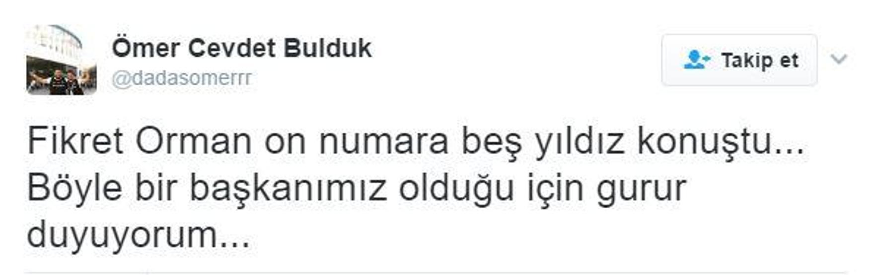 Fikret Orman sosyal medyayı salladı