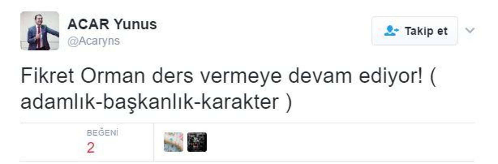 Fikret Orman sosyal medyayı salladı