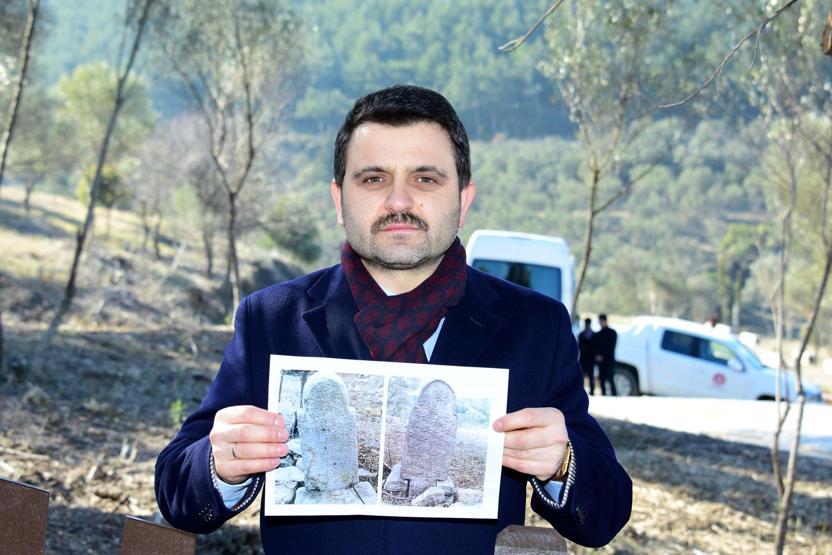 Mehmet Çavuşun mezarı 102 yıl sonra gün yüzüne çıktı
