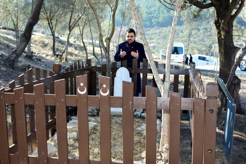 Mehmet Çavuşun mezarı 102 yıl sonra gün yüzüne çıktı