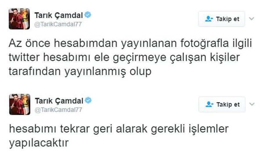 Tarık Çamdalın hesabı ele geçirildi