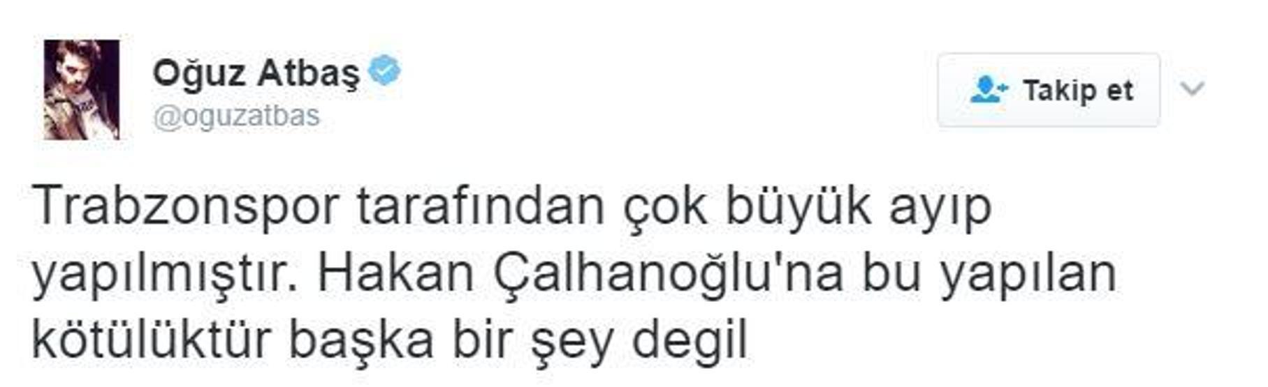 Hakan Çalhanoğlunun ceza almasına verilen tepkiler
