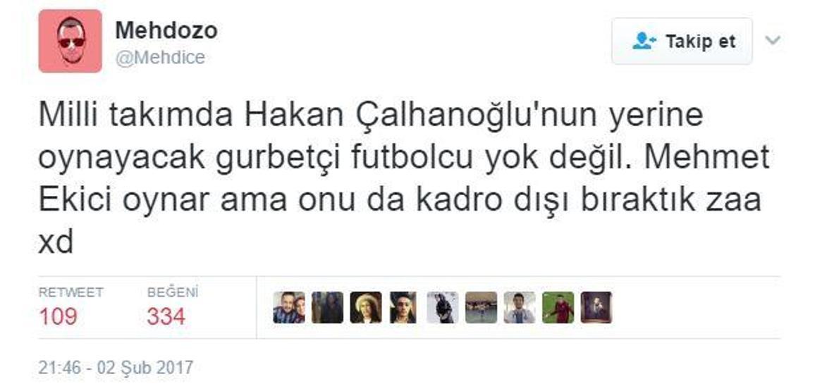 Hakan Çalhanoğlunun ceza almasına verilen tepkiler