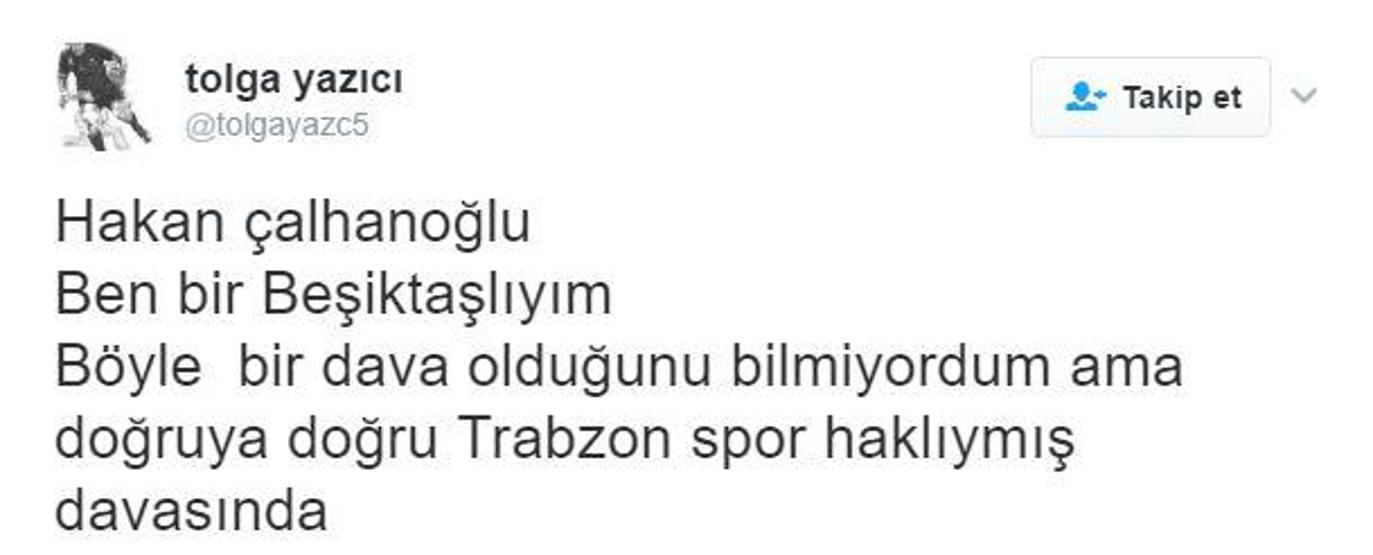 Hakan Çalhanoğlunun ceza almasına verilen tepkiler