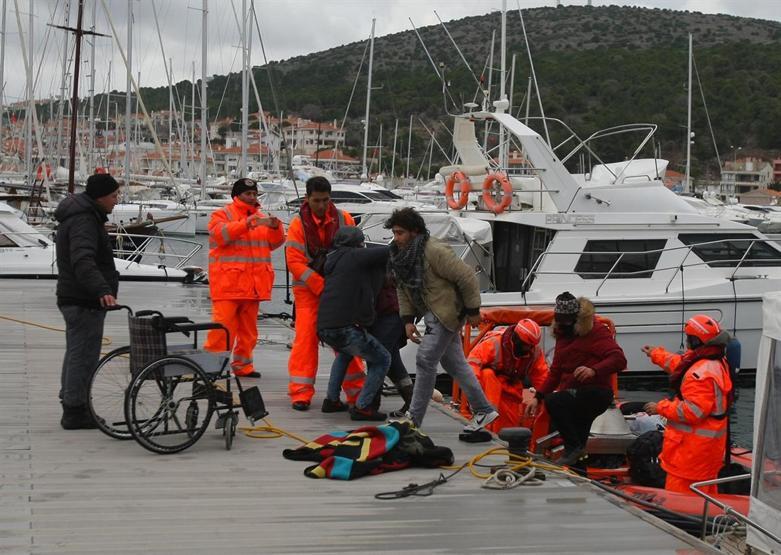 Sığınmacı göç yoluna kedisi Samba ile beraber düştü
