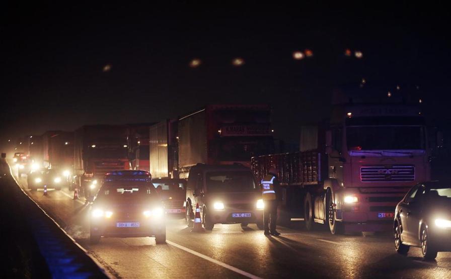 Başkentte korkutan tanker yangını
