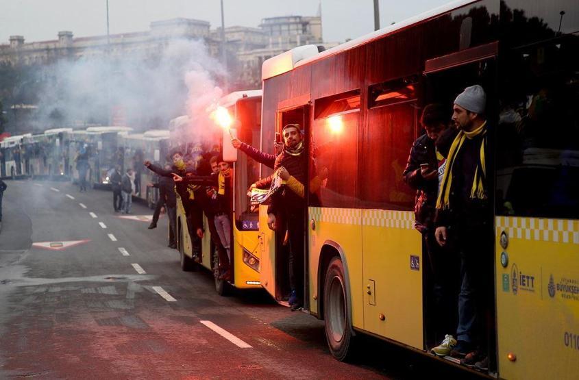 Taraftar böyle gitti