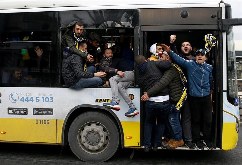 Taraftar böyle gitti