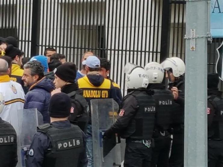 Taraftar böyle gitti