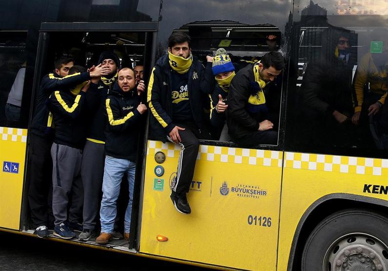 Taraftar böyle gitti
