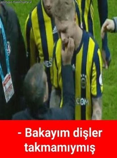 Derbi sonrası yapılan 22 caps