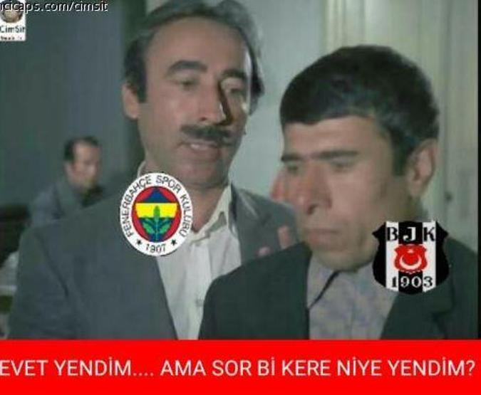 Derbi sonrası yapılan 22 caps