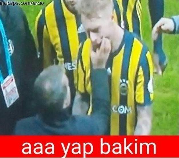 Derbi sonrası yapılan 22 caps