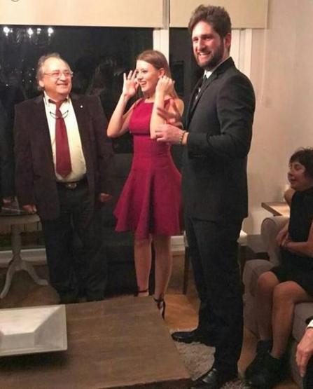 Gizem Karaca ve Kemal Ekmekçi nişanlandı