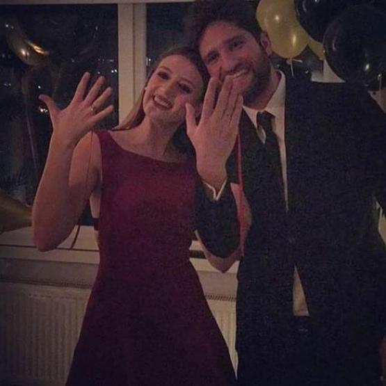 Gizem Karaca ve Kemal Ekmekçi nişanlandı