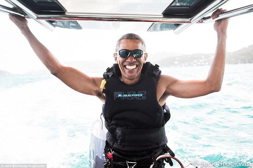 Barack Obamayı hiç böyle görmediniz