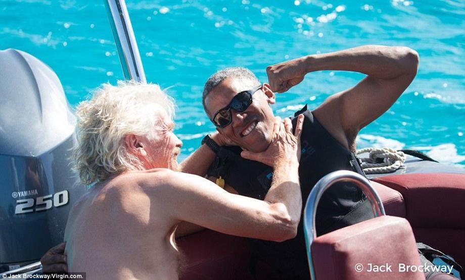 Barack Obamayı hiç böyle görmediniz