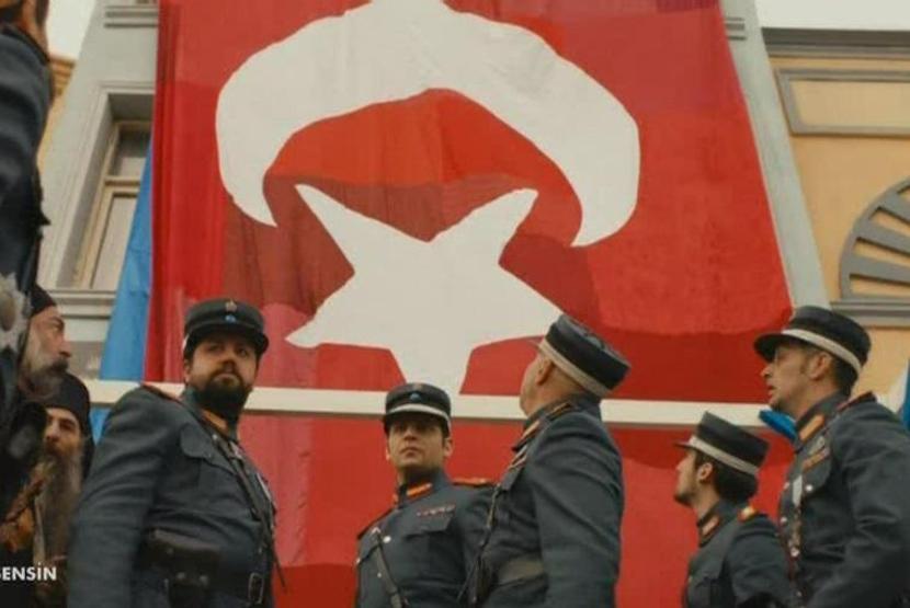 Vatanım Sensinde bayrak sahnesi sosyal medyayı salladı