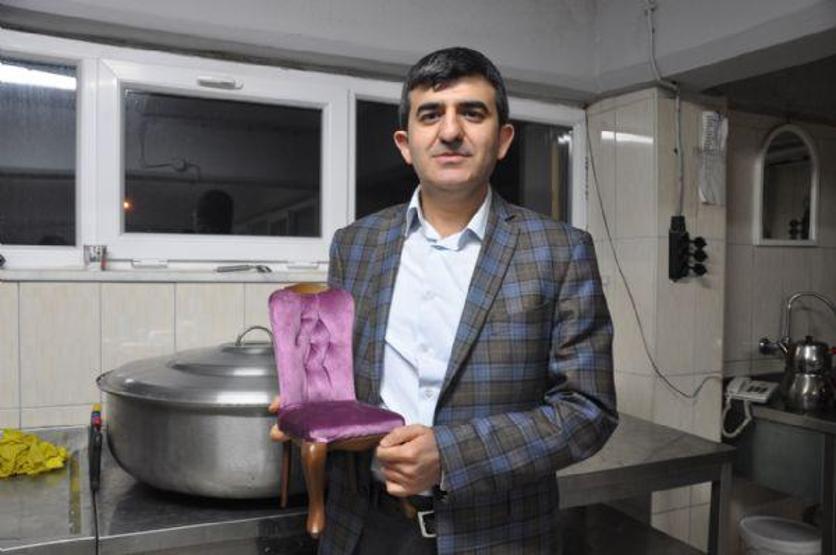 Nusret usulü sandalye yaptılar