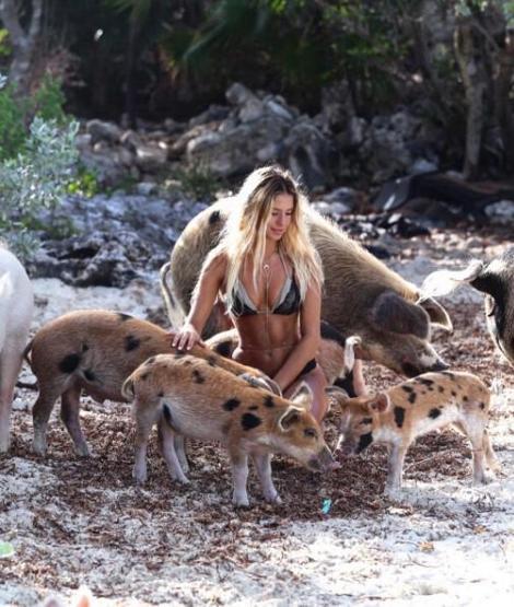 22 yaşında dünyayı dolaşıp deniz canlılarıyla fotoğraf çektiriyor