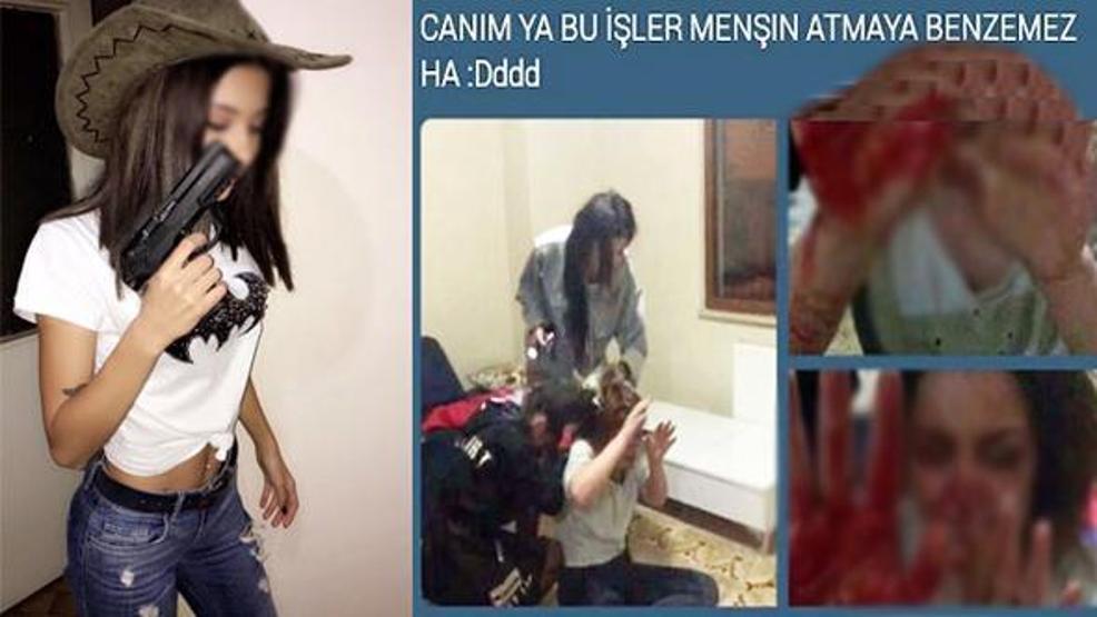 Üniversiteli kızların kanlı kavgası