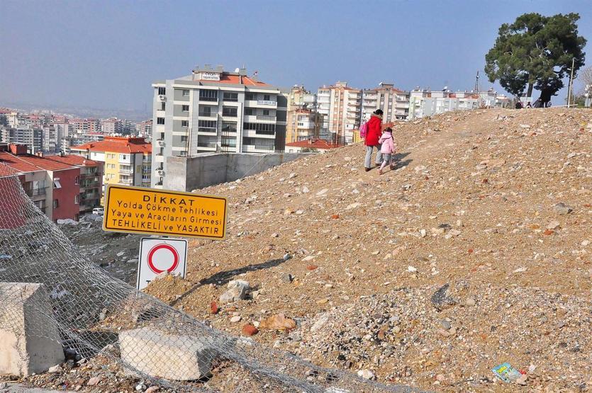 Okul yolunda tehlikeli yolculuk