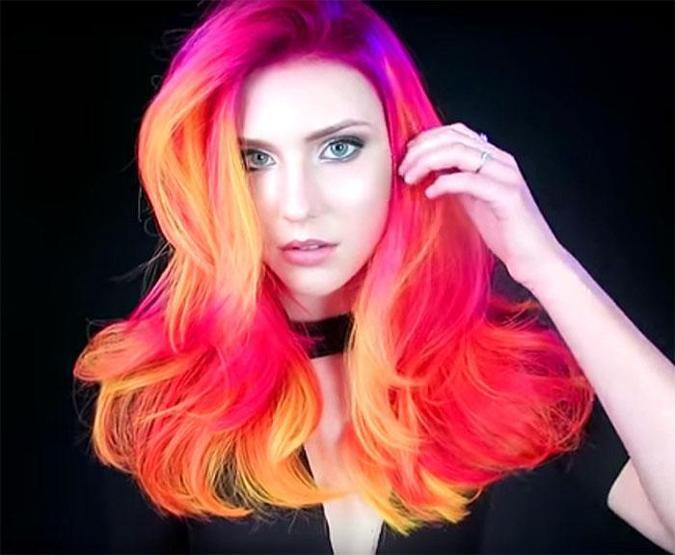Saçlarda yeni moda: Glowing
