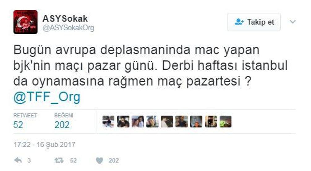 Twitterda Galatasaray-Beşiktaş derbi tarihi tartışması